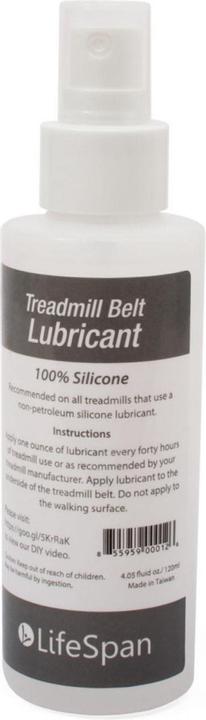 Image du produit Lifespan Europe Spray silicone pour l'entretien du tapis de course 120ml LifeSpan Fitness