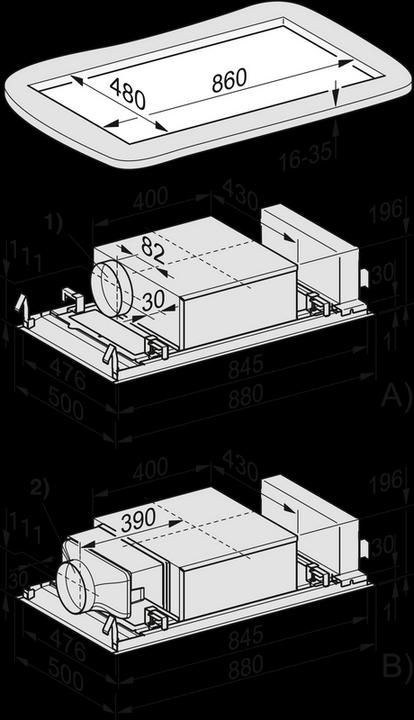 Produktbild Miele DAC 4940 Stella Ambient (Deckenlüfter)