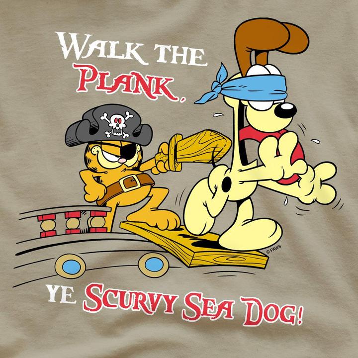 Immagine prodotto Garfield Walk The Plank Maglietta Uomo (M)