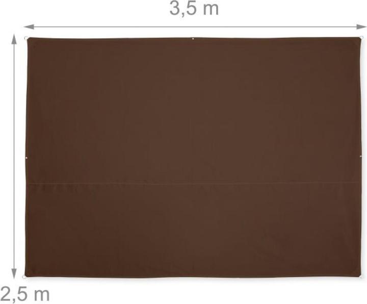 Actual product image Relaxdays Shade sail (350 x 250 x 0.5 cm)