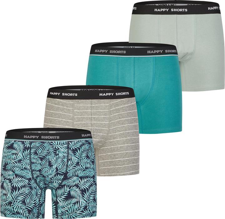 Immagine prodotto Happy shorts Boxer classico retrò (L, confezione da 4)