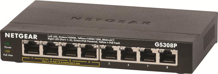 Netgear Gs308p-100pes (8 Ports)