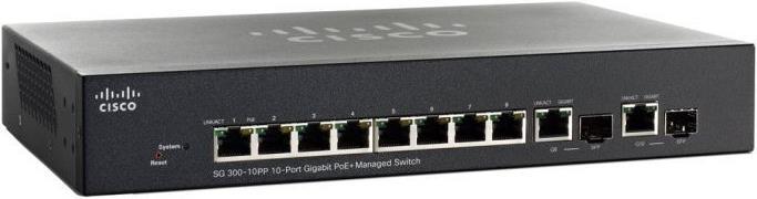 Produktbild Cisco Sg300-10pp (10 Ports)
