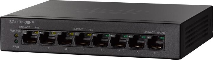 Produktbild Cisco Sg110d-08hp-Eu (8 Ports)