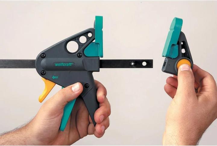 Actual product image wolfcraft wolfcraft 1 EHZ - Einhandzwinge PRO 65/300mm (300 mm)