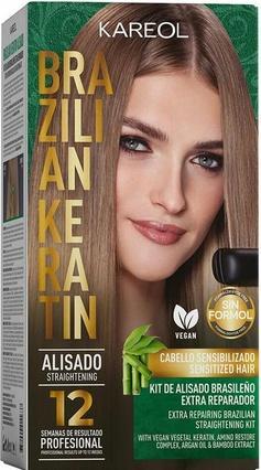 Kareol Brasilianisches Keratin Glättungsset Extra Reparierend Vegan (Haarpflege set)