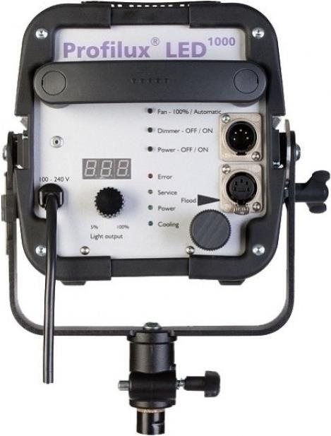 Actual product image Hedler Profilux LED 1000 DMX luminaire (Studio light)