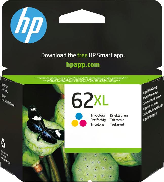 HP 62xl (M, C, Y)