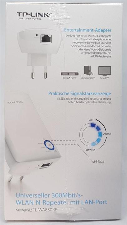 Immagine prodotto TP-Link Tl-Wa850re (300 Mbit/s)