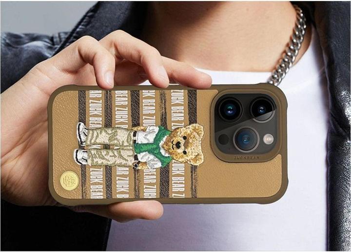 Produktbild Zuck Bear Headphone case case SAN FRANCISCO FORTUNE for IPHONE 15 Pro golden state bear (Apple iPhone 15 Pro)