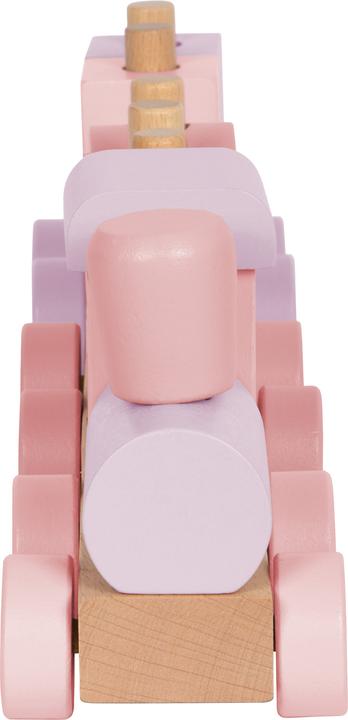 Actual product image small foot Holzzug rosa