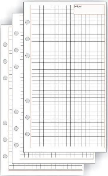 Productafbeelding Bind B-2610 - Systeem inlegvel vierkant met 50 vellen, inlegvel in A6 formaat, notities Vervangende (A6)