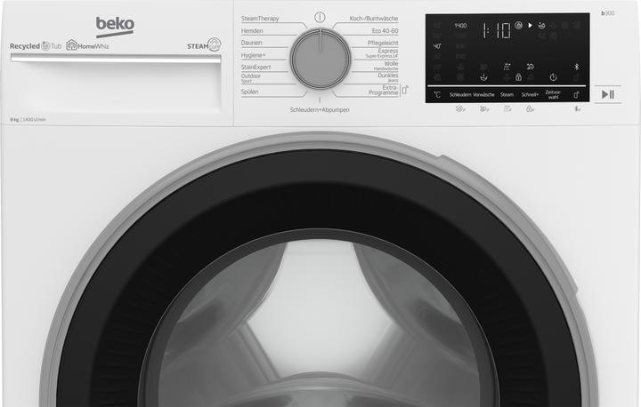 Produktbild Beko B3WFU58415W1 (8 kg, Links)