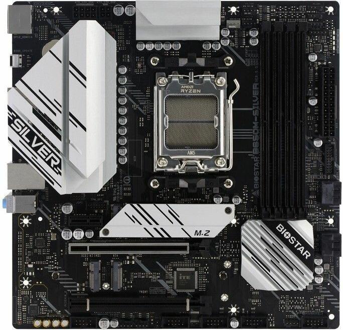 Produktbild Biostar Bios B650M-SILVER B650 (AM5, AMD B650, mATX)