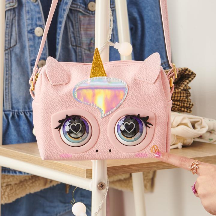 Image du produit Spin Master Purse Pets Glamicorn Licorne Sac - avec fonctions interactives (23.34 cm)