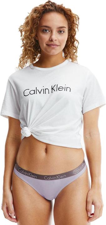 Image du produit Calvin Klein Thong Tanga pour femme, Violet (Violet Verveine), S (S, Une unité par pack)