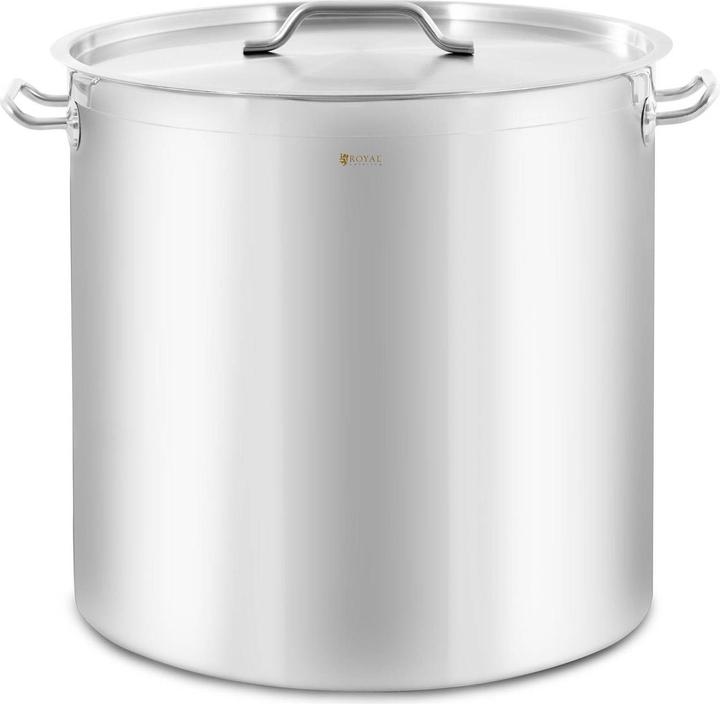 Produktbild Royal Catering Kochtopf Induktion Topf für Induktion Induktionsherd Topf 98 L 500 mm (50 cm, Kochtopf, Edelstahl)