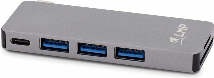 Produktbild LMP Basic Hub 6 Port Space Grey (USB-C, 6 Ports)