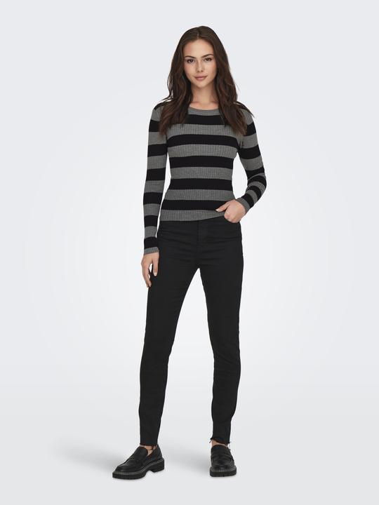 Image du produit JdY Côtelé Col rond Pull en maille (L)