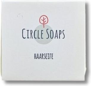 Actual product image Einfach Weniger Haarseife (festes Shampoo) von Circlesoaps, 60 g (Duftlos) (Solid shampoo)