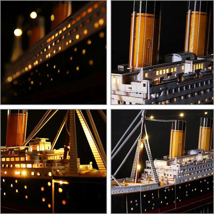 Image du produit Cubicfun Titanic LED (266 pièces)