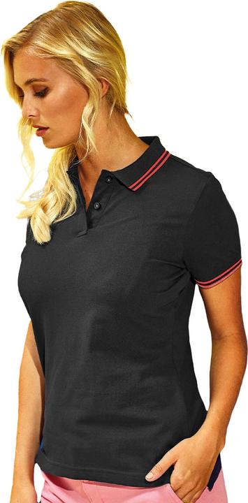 Immagine prodotto Asquith & Fox Polo con strisce colorate a contrasto (L)