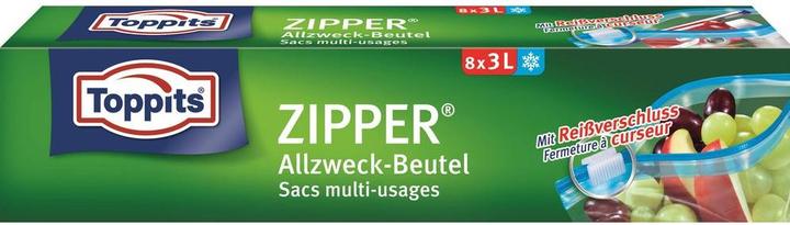 Produktbild Toppits Zipper 8 x 3L (8 x)