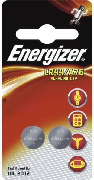 Produktbild Energizer Lr44 A76 (2 Stk., LR44, 150 mAh)