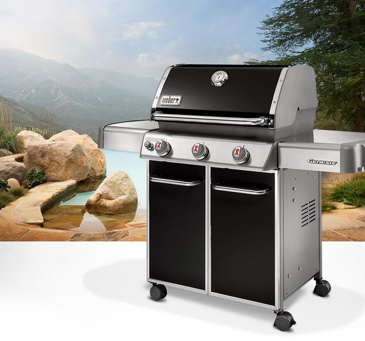 Actual product image Weber Genesis E-310 incl. BBQ cooking course (12.30 kW)