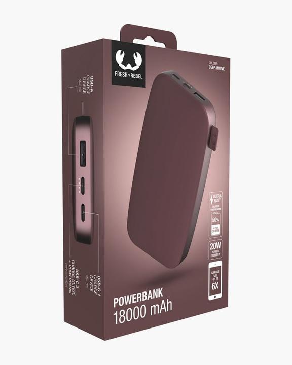 Produktbild Fresh'N Rebel Powerbank (18000 mAh, 20 W, 66.60 Wh)