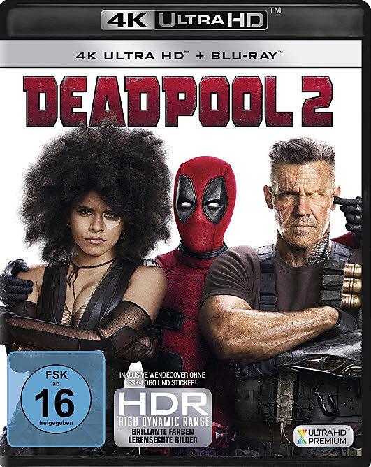Deadpool 2 (4k Blu-ray, 2018, German)