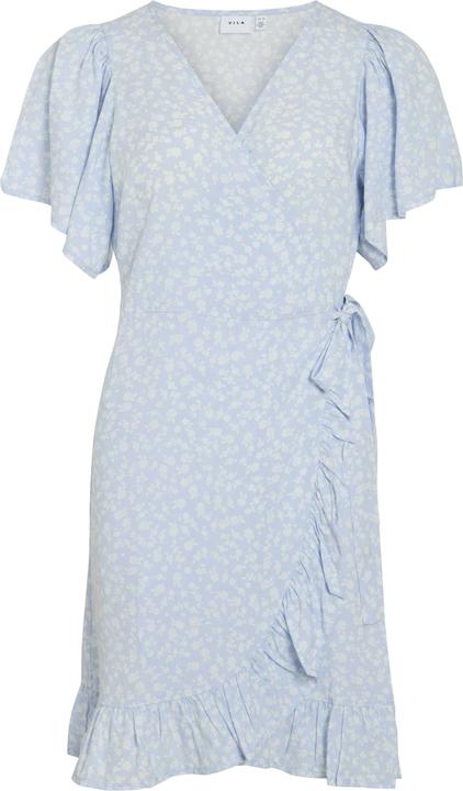 Vila Kurzarm Wickelkleid (34)