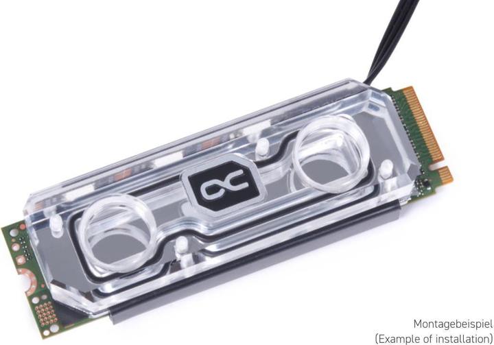 Image du produit Alphacool Refroidisseur HDX Apex M.2 2280 SSD, ARGB