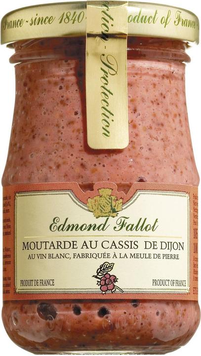 Image du produit Edmond Fallot Moutarde au Cassis de Dijon (105 g)