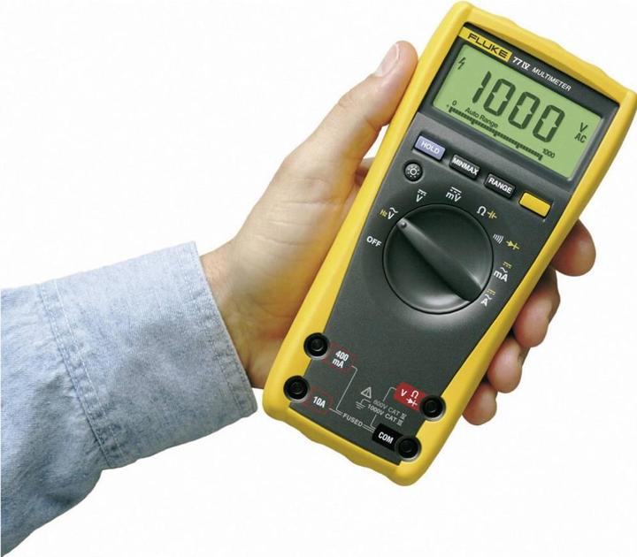 Immagine prodotto Fluke Multimetro digitale 77-4/E (CAT III 1000V, CAT IV 600V)