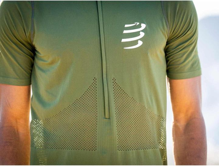 Image du produit Compressport Trail Half-Zip Fitted SS Top (M)