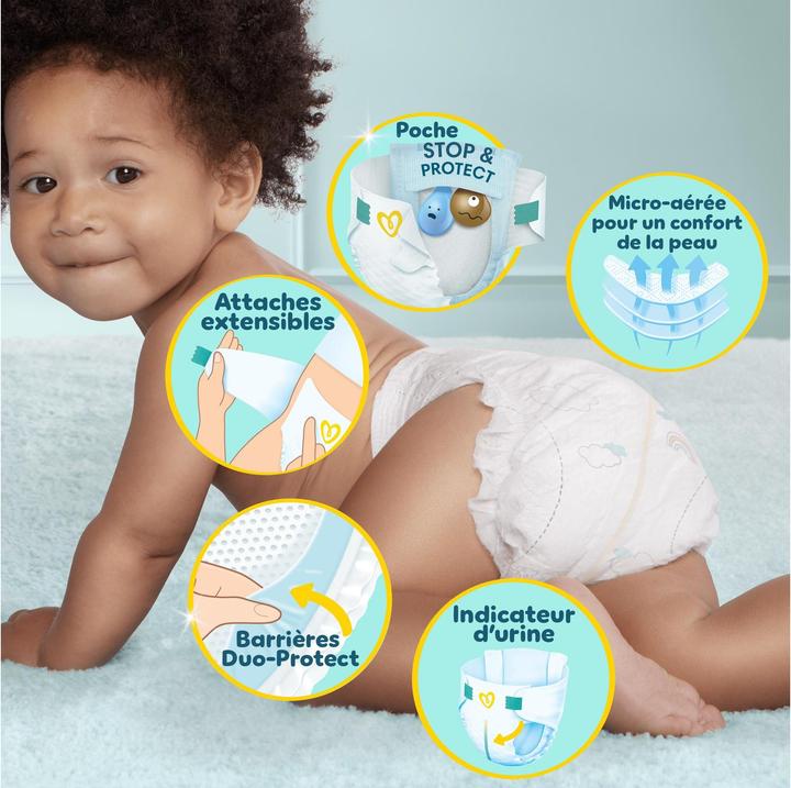 Image du produit Pampers Premium Protection (Taille 7, Pack mensuel, 128 pièce(s))