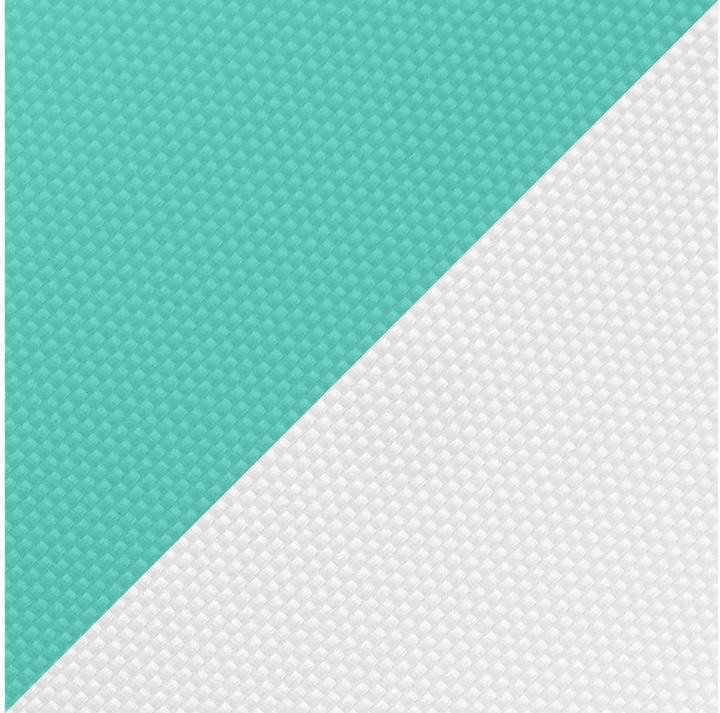Actual product image Kolma air mattress Stripy Caribbean/White