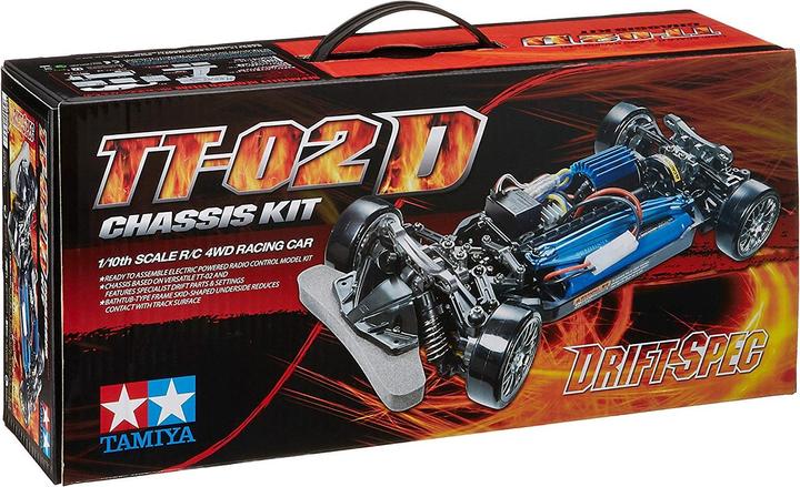 Actual product image Tamiya TT-02D Drift Spec Chassis (Kit)
