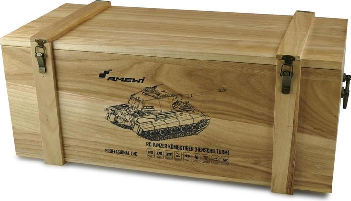 Produktbild Heng Long Panzer Königstiger Henschelturm Professional Line 1:16, RTR (RTR Ready-to-Run)