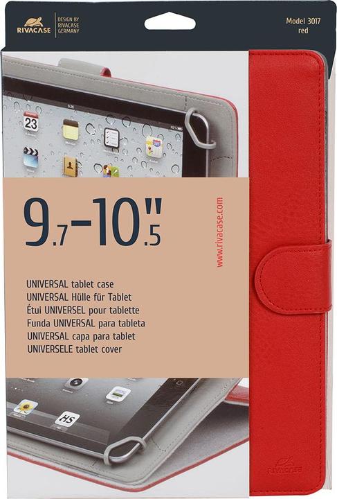 Actual product image Rivacase 3017 Tablet Case 10.1 Faux Leather Universal (10.1" Tablets)
