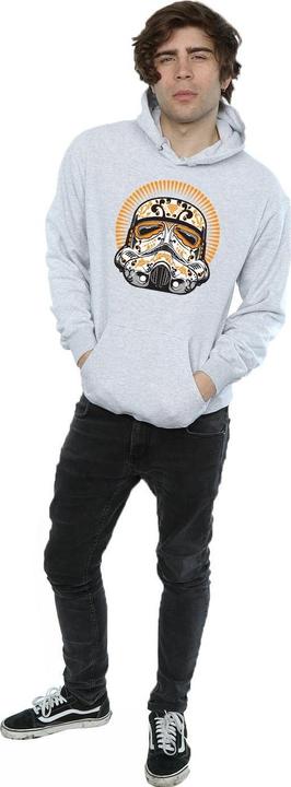 Immagine prodotto Star Wars Stormtrooper Dia De Los Muertos Felpa con Cappuccio Uomo (XL)