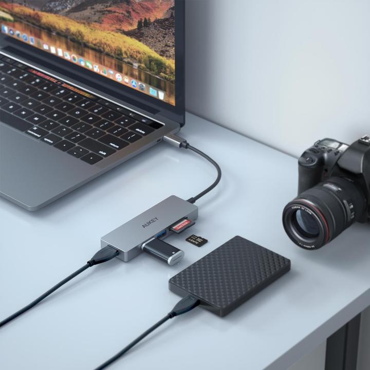 Produktbild Aukey Cb-C63 (USB-C, 3 Ports)