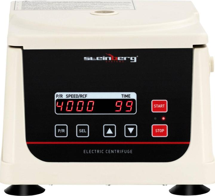 Produktbild Steinberg Elektrische Tischzentrifuge Laborzentrifuge Leise 8 x 15 ml 100 W RZB 1.880 g