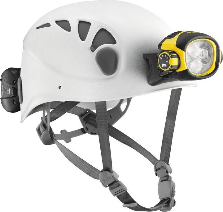 Image du produit Petzl Trios Casque taille 2 5361cm blanc incl. lampe frontale Ultra Vario Belt (520 lm)