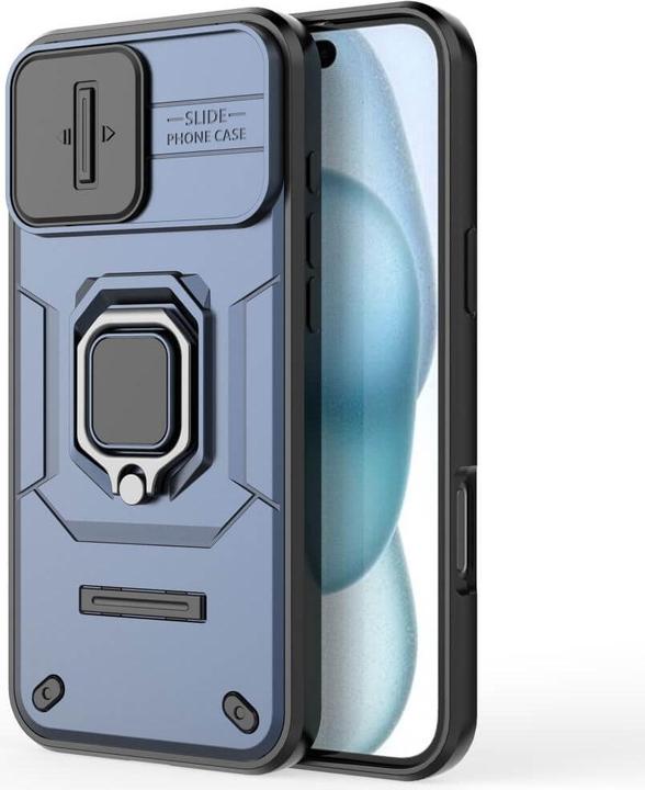 Image du produit Cover-Discount iPhone 16 Plus - Armor Case avec kickstand (Apple iPhone 16 Plus)