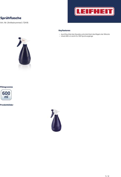 Produktbild Leifheit Sprühflasche