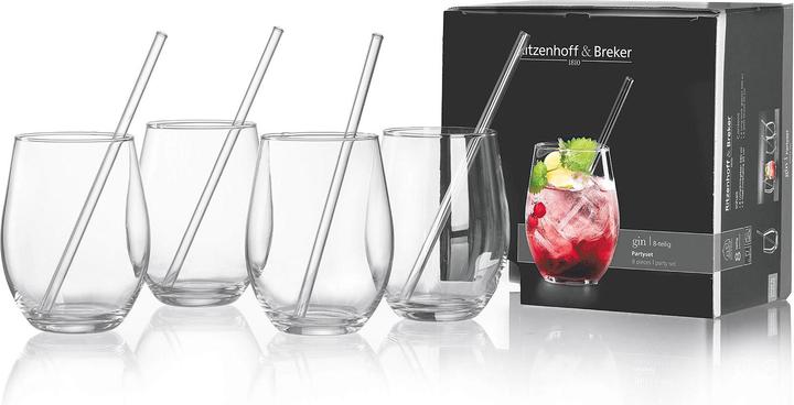 Immagine prodotto Ritzenhoff & Breker Set Gin + Cannuccia 8 pezzi. (8 x)
