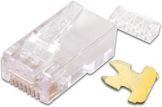 Produktbild Wirewin RJ-45 Modularstecker, 100er Pack (Netzwerkkabel Stecker)
