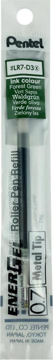 Immagine prodotto Pentel Cartucce EnerGel 0,7mm LR7-D3X verde scuro (Mine di ricambio, Verde scuro, 0.70 mm)